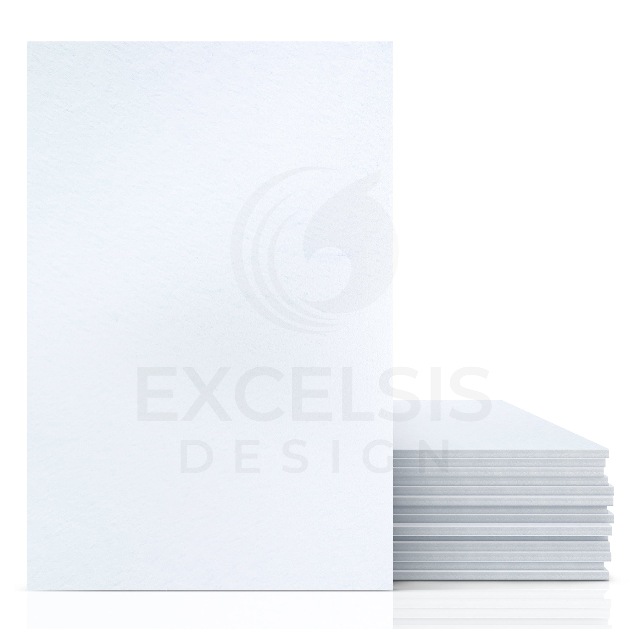 Excelsis Design 15 Pack Foam Board 20x30 Inches | White Foam Board 1/8 inch Thick White Core Mat | Backing Board for Presentations, Signboards, Arts